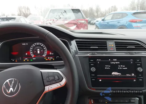 2024 Volkswagen Tiguan 2.0T Wolfsburg Edition z USA, uszkodzony, nr VIN 3VV5B7AX3RM210706